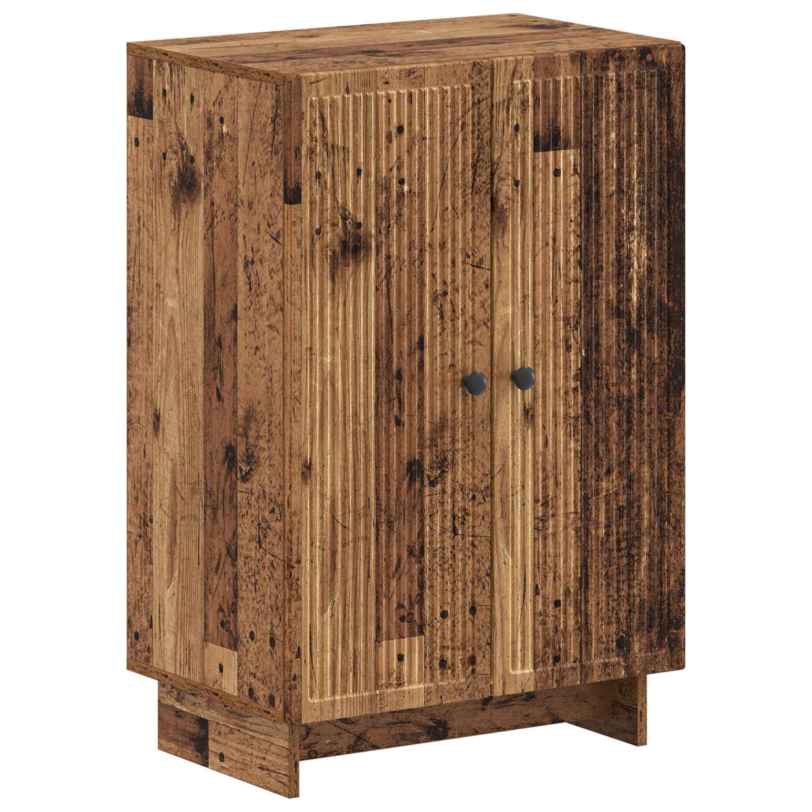 vidaXL Schoenenkast EDE 59,5 x 39,5 x 90 cm Bewerkt hout Wit