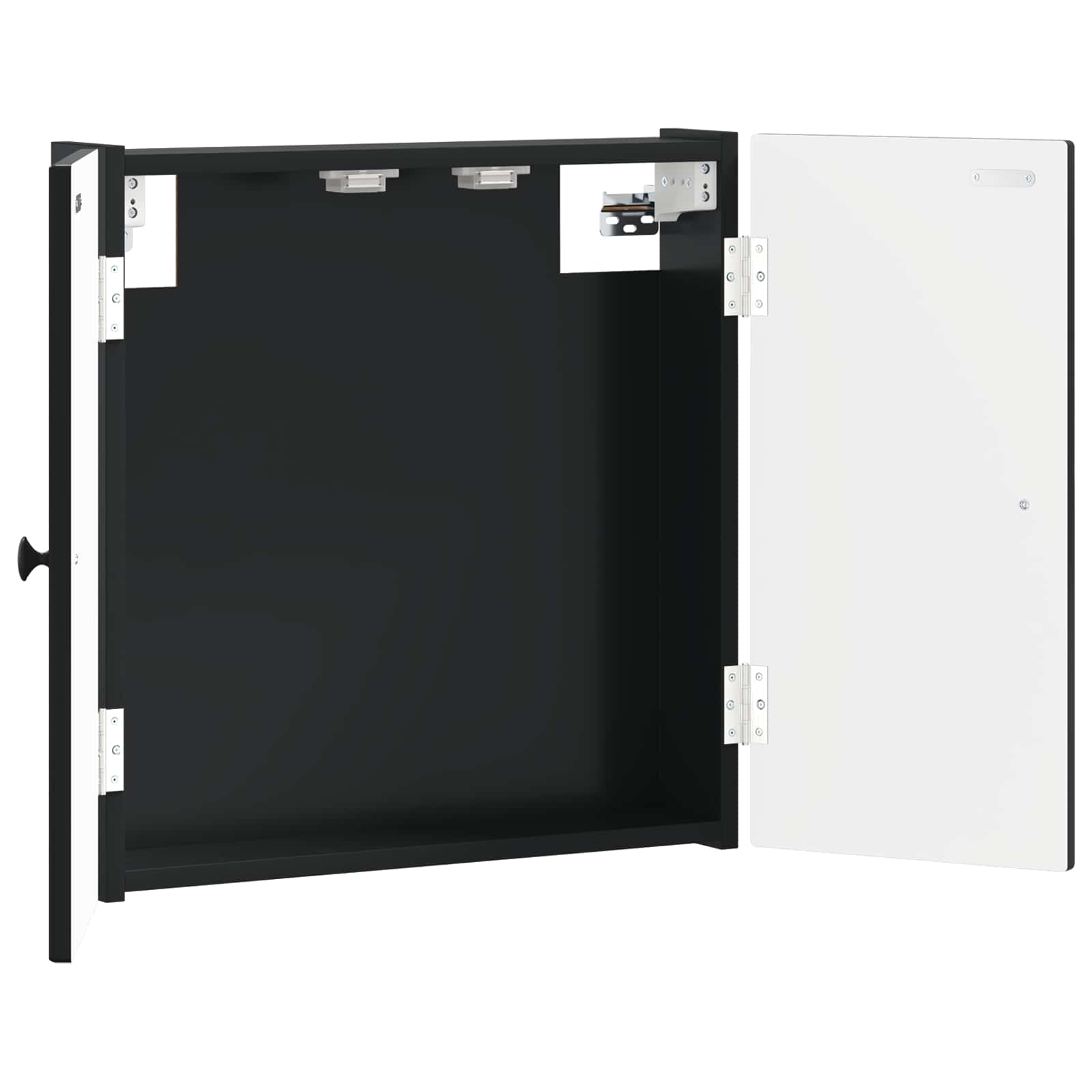 vidaXL Dartbord Kabinet EDE Wit 52,5 x 10,5 x 53,5 cm Bewerkt hout