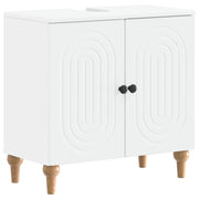 vidaXL Badkamer wastafelkast ALKMAAR Wit 59,5 x 31,5 x 59 cm