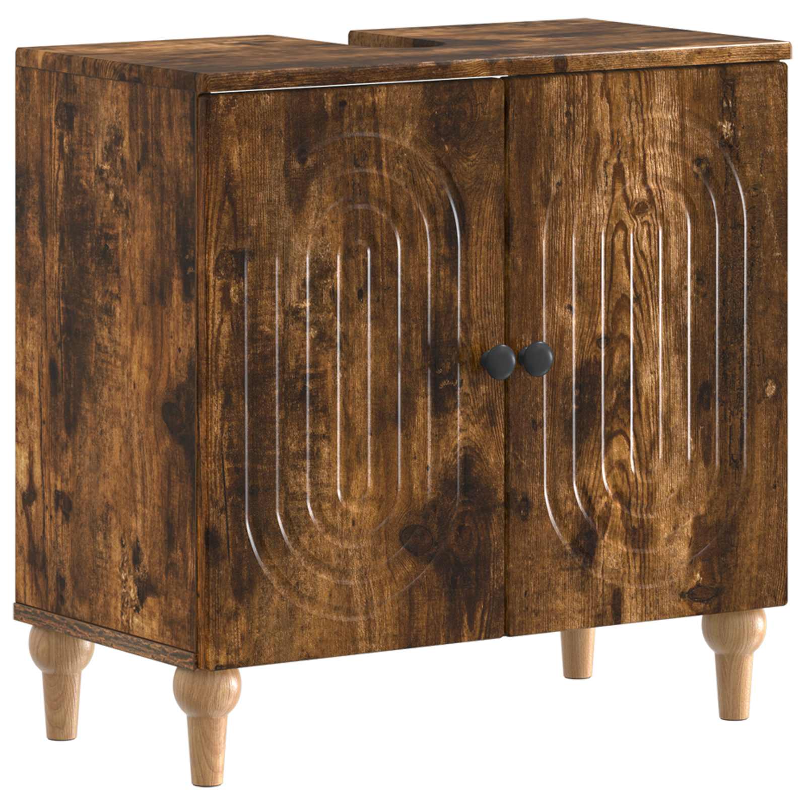 vidaXL Badkamer wastafelkast ALKMAAR Wit 59,5 x 31,5 x 59 cm