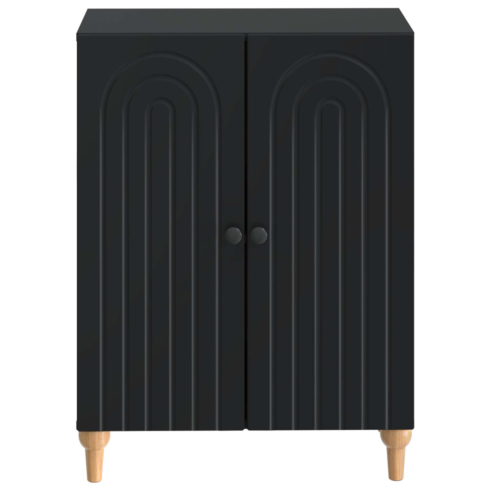 vidaXL Badkamer Opbergkast ALKMAAR Wit 59,5 x 31 x 80 cm Bewerkt hout