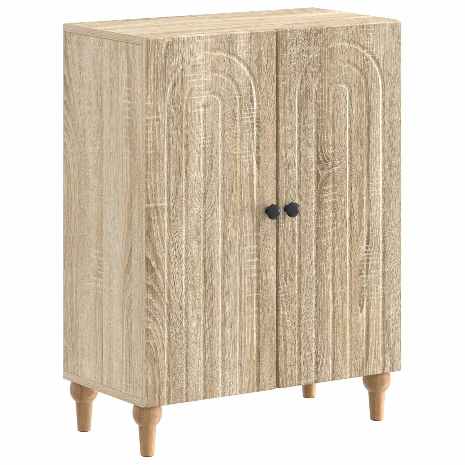 vidaXL Badkamer Opbergkast ALKMAAR Wit 59,5 x 31 x 80 cm Bewerkt hout