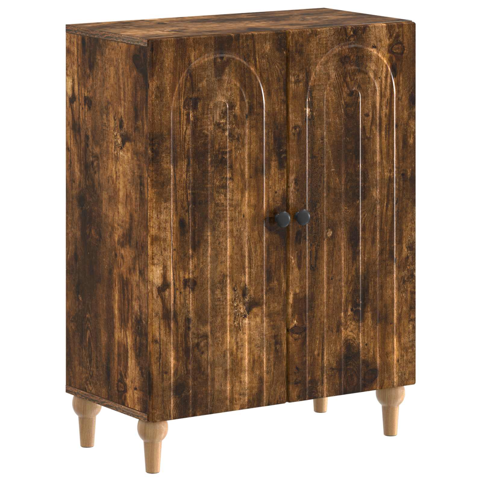 vidaXL Badkamer Opbergkast ALKMAAR Wit 59,5 x 31 x 80 cm Bewerkt hout