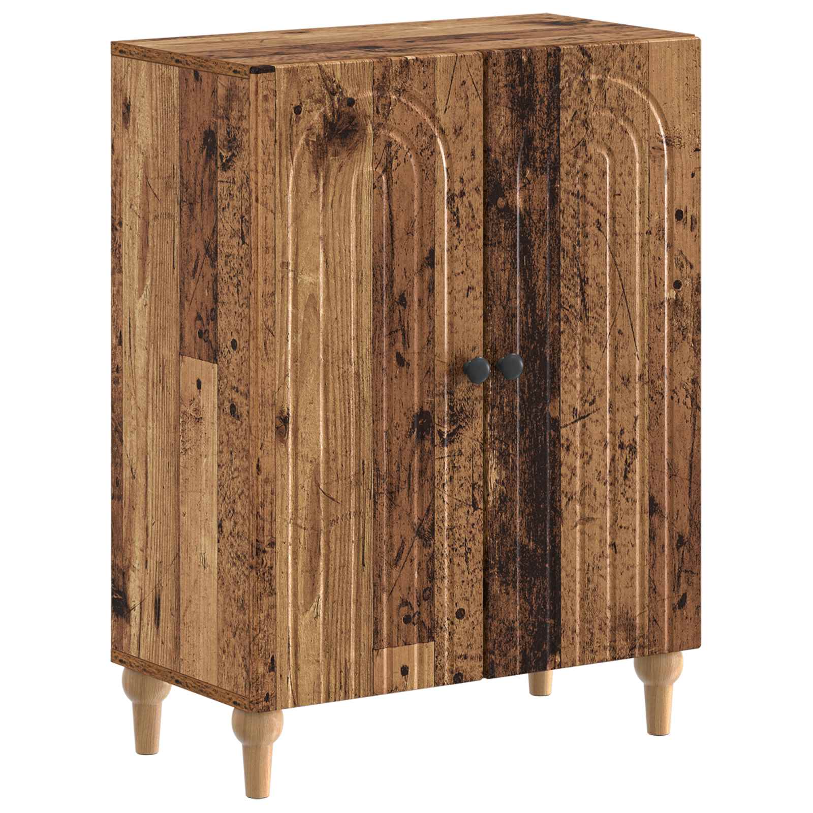 vidaXL Badkamer Opbergkast ALKMAAR Wit 59,5 x 31 x 80 cm Bewerkt hout