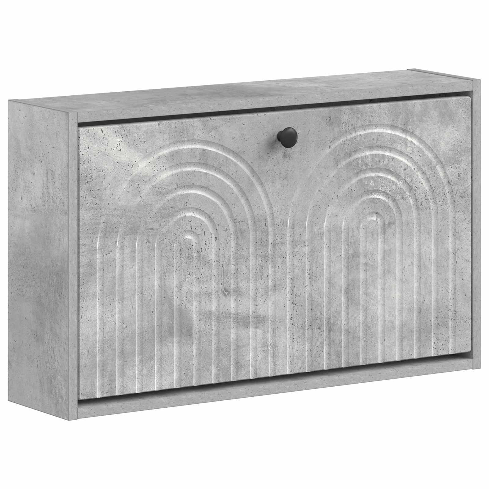 vidaXL Wandgemonteerde Schoenkast ALKMAAR 71 x 17 x 43 cm Bewerkt hout