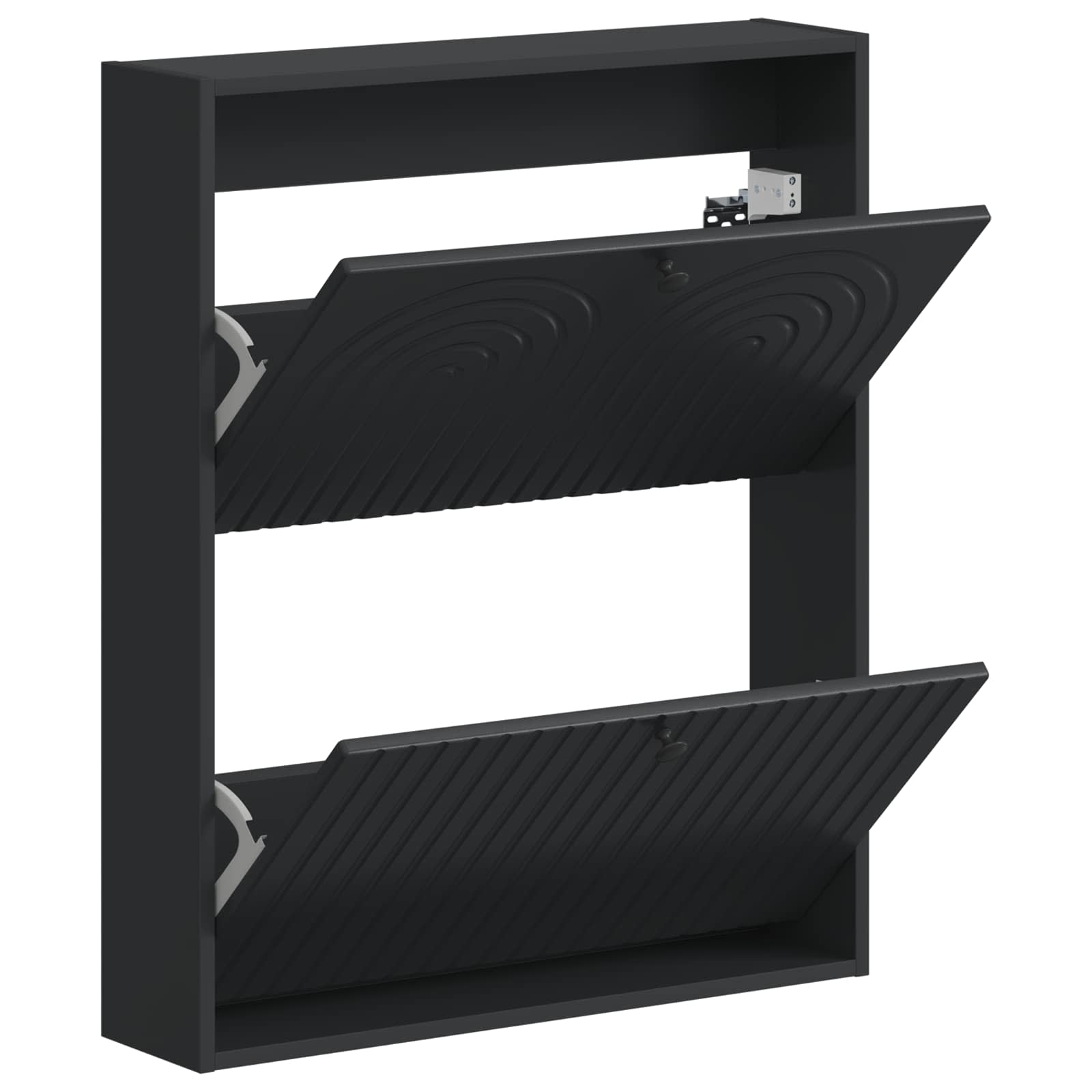 vidaXL Wandgemonteerde Schoenkast ALKMAAR 71 x 17 x 86 cm Bewerkt hout