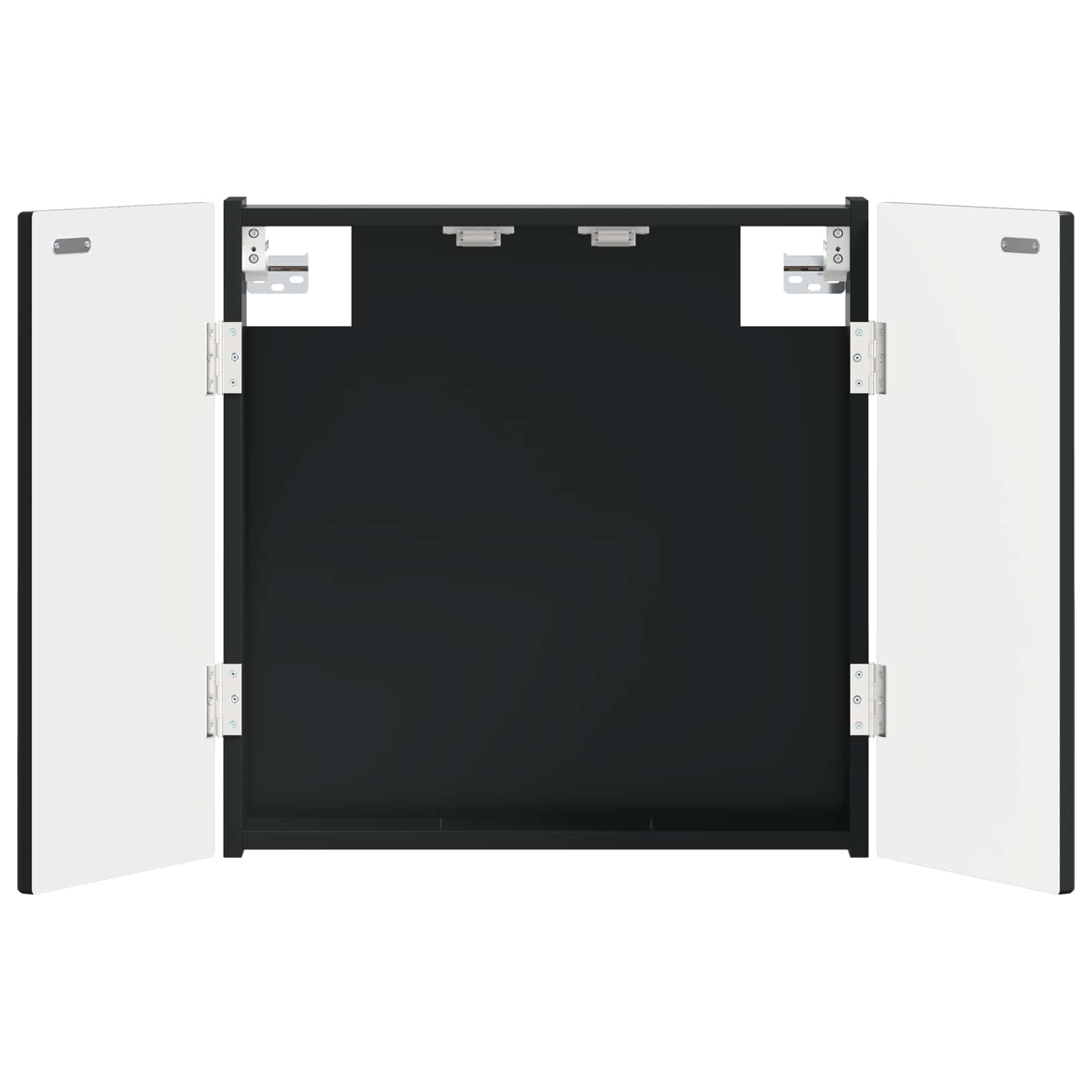 vidaXL Dartbord Kabinet ALKMAAR Wit 52,5 x 10,5 x 53,5 cm Bewerkt hout