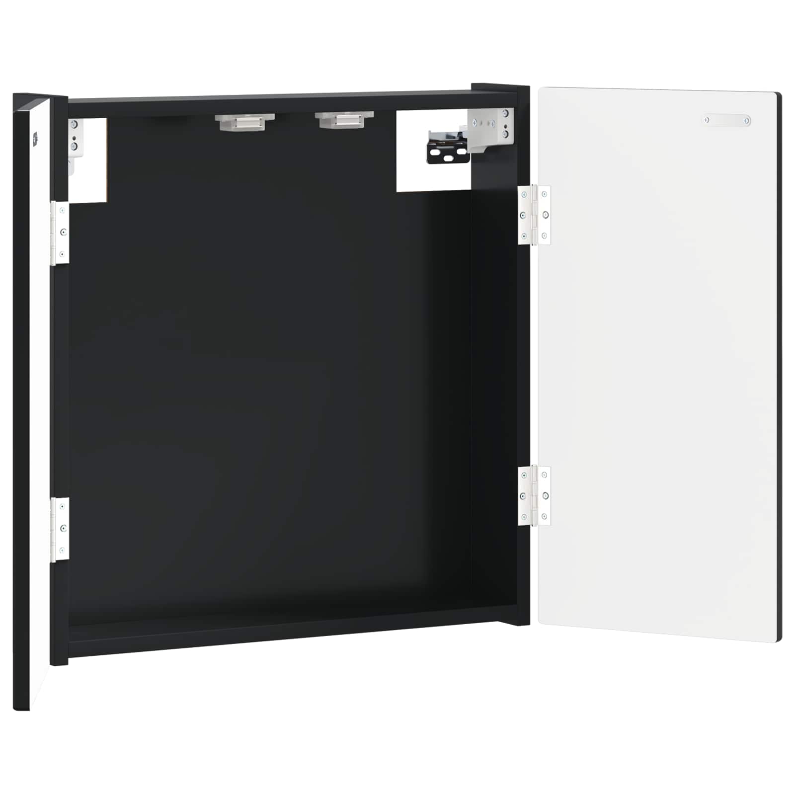 vidaXL Dartbord Kabinet ALKMAAR Wit 52,5 x 10,5 x 53,5 cm Bewerkt hout