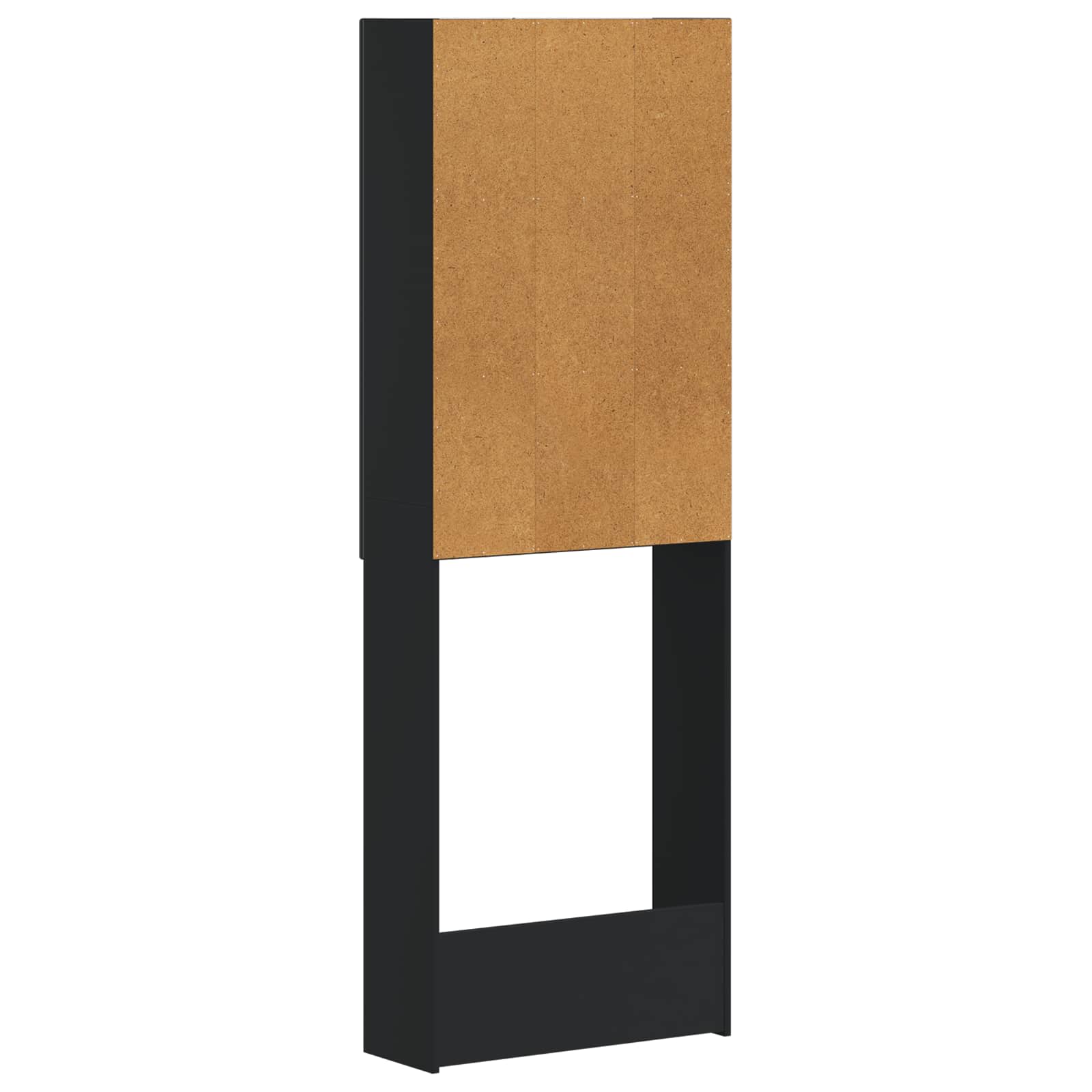 vidaXL Toiletkast ALKMAAR Wit 66 x 25,5 x 190 cm Bewerkt hout