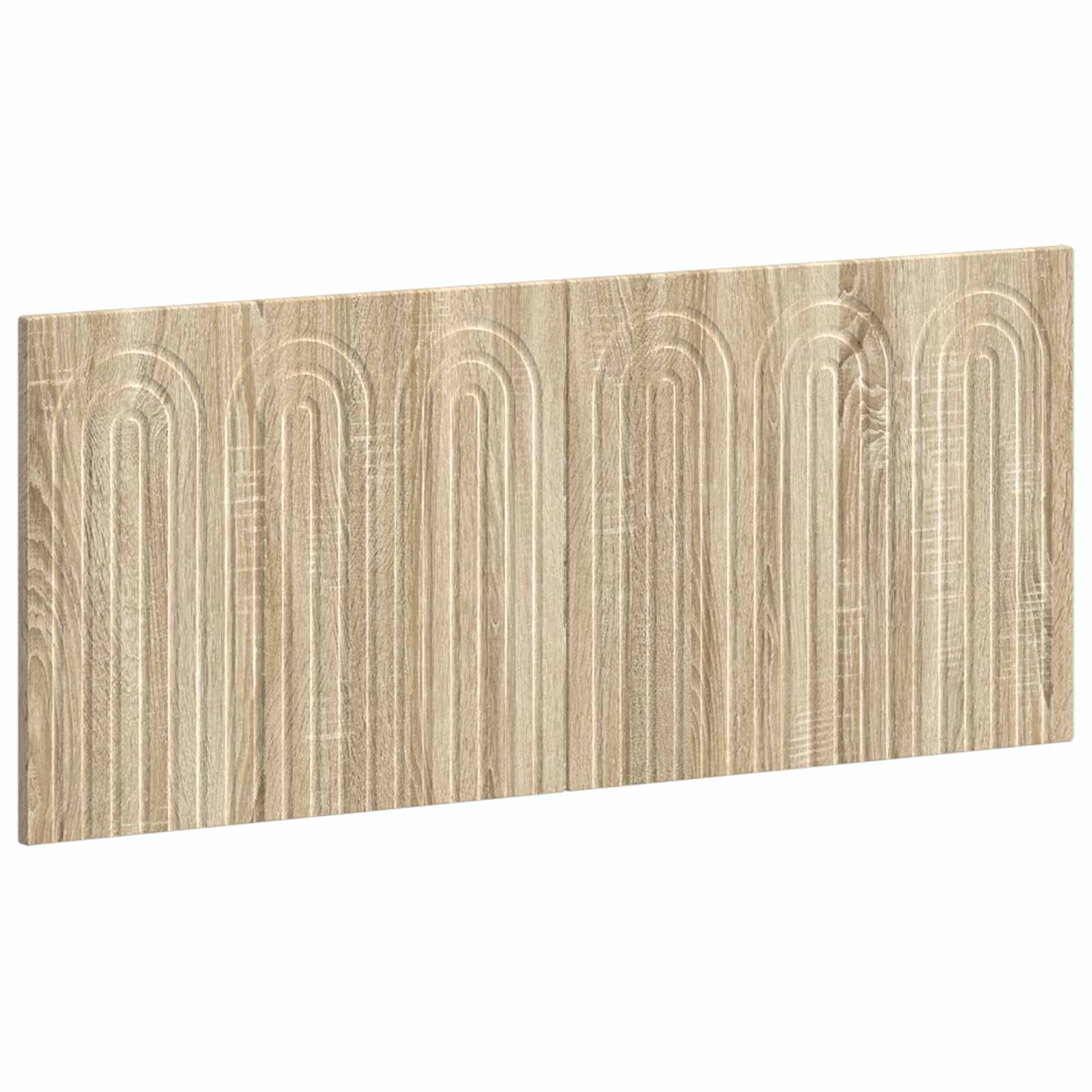 vidaXL Wandgemonteerd Hoofdeinde ALKMAAR Wit Bewerkt hout