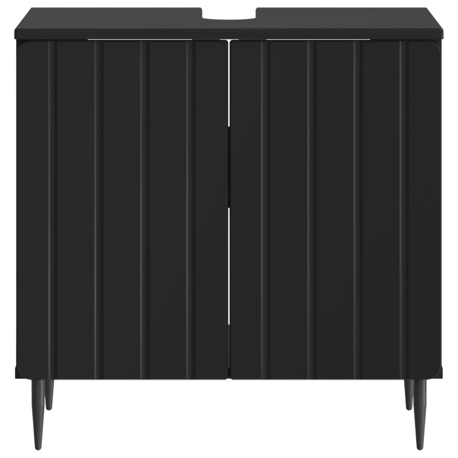 vidaXL Badkamer wastafelkast ZWOLLE Wit 59,5 x 31,5 x 59 cm