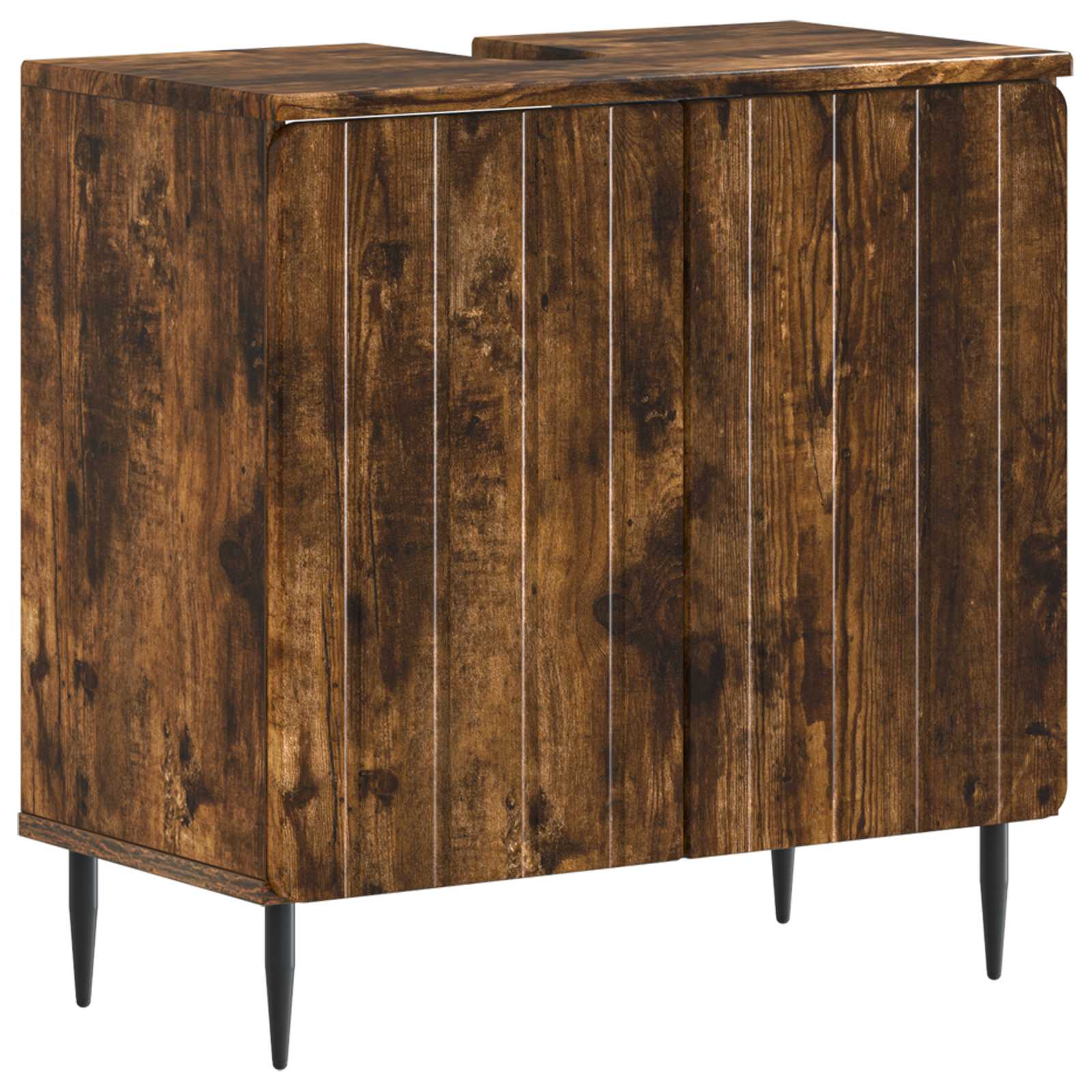 vidaXL Badkamer wastafelkast ZWOLLE Wit 59,5 x 31,5 x 59 cm