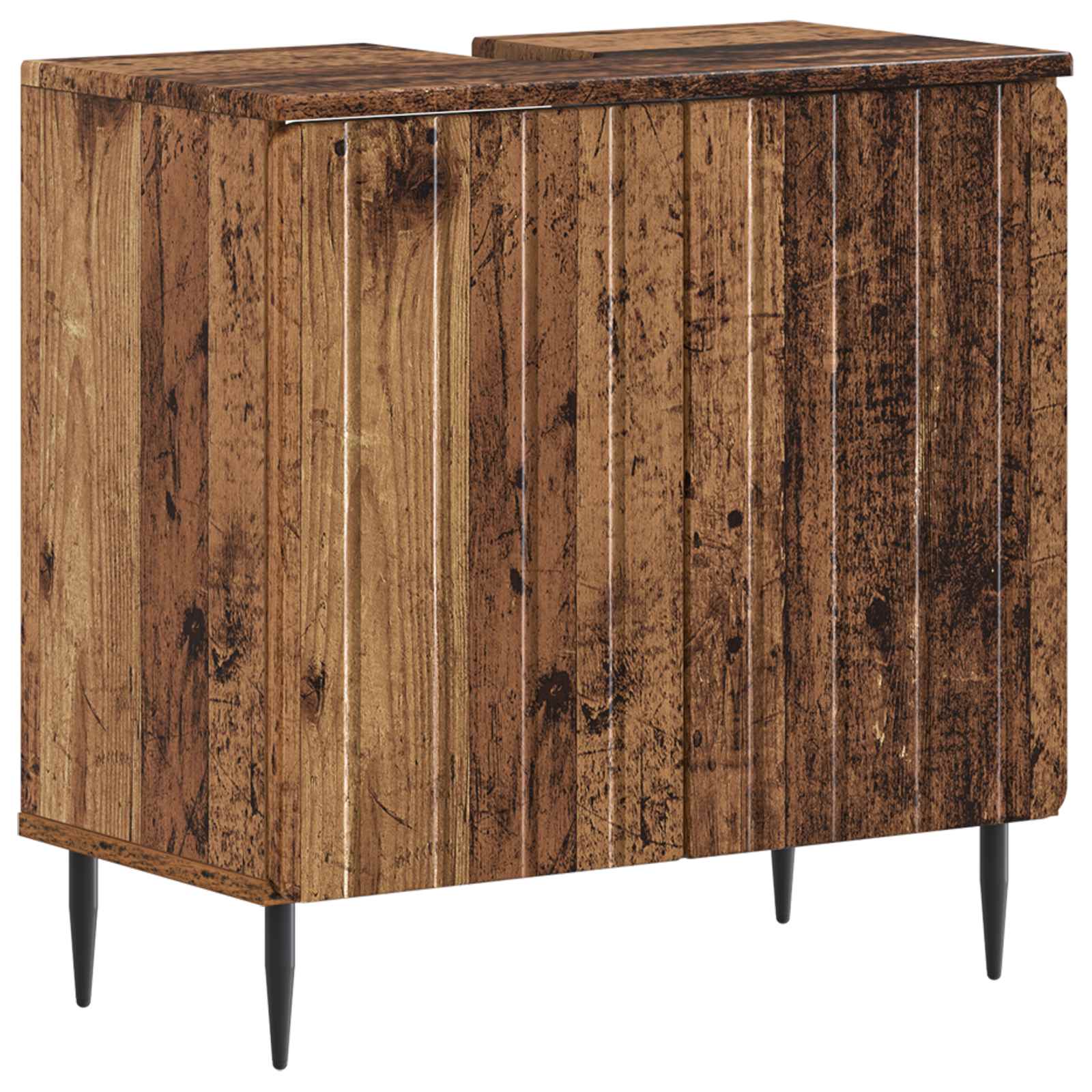 vidaXL Badkamer wastafelkast ZWOLLE Wit 59,5 x 31,5 x 59 cm