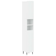 vidaXL Badkamerkast met Open Plank ZWOLLE Wit 30 x 31 x 189,5 cm