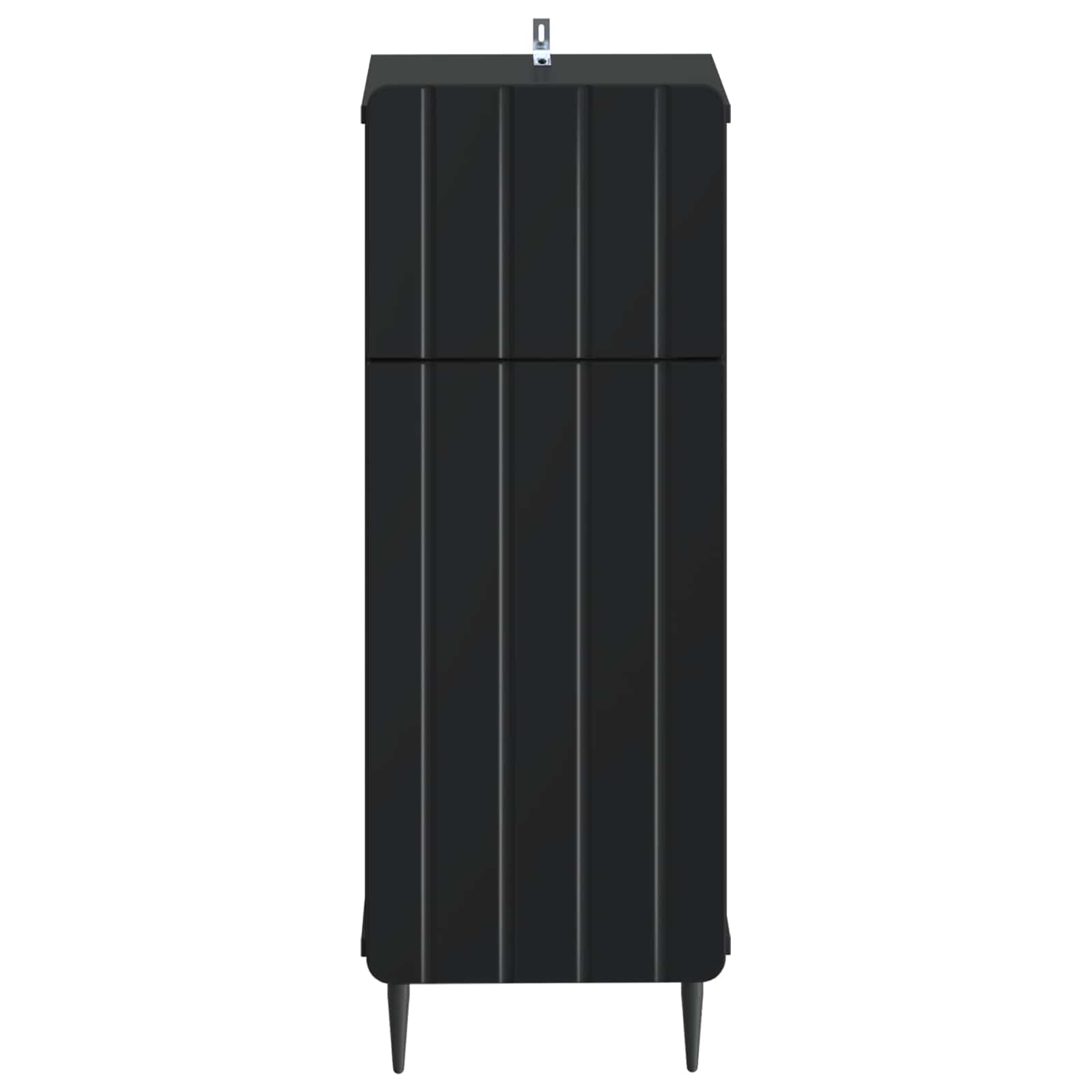 vidaXL Badkamer Opbergkast ZWOLLE Wit 30 x 31 x 79,5 cm Bewerkt hout