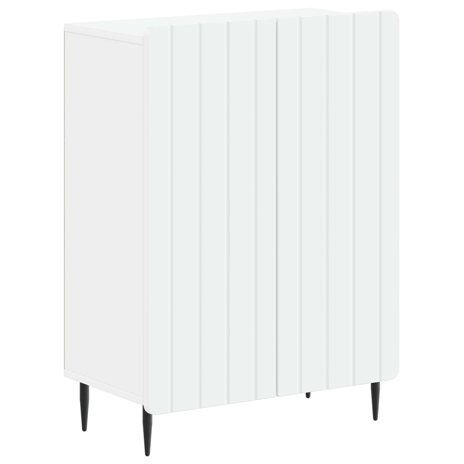 vidaXL Badkamer Opbergkast ZWOLLE Wit 59,5 x 31 x 79,5 cm Bewerkt hout