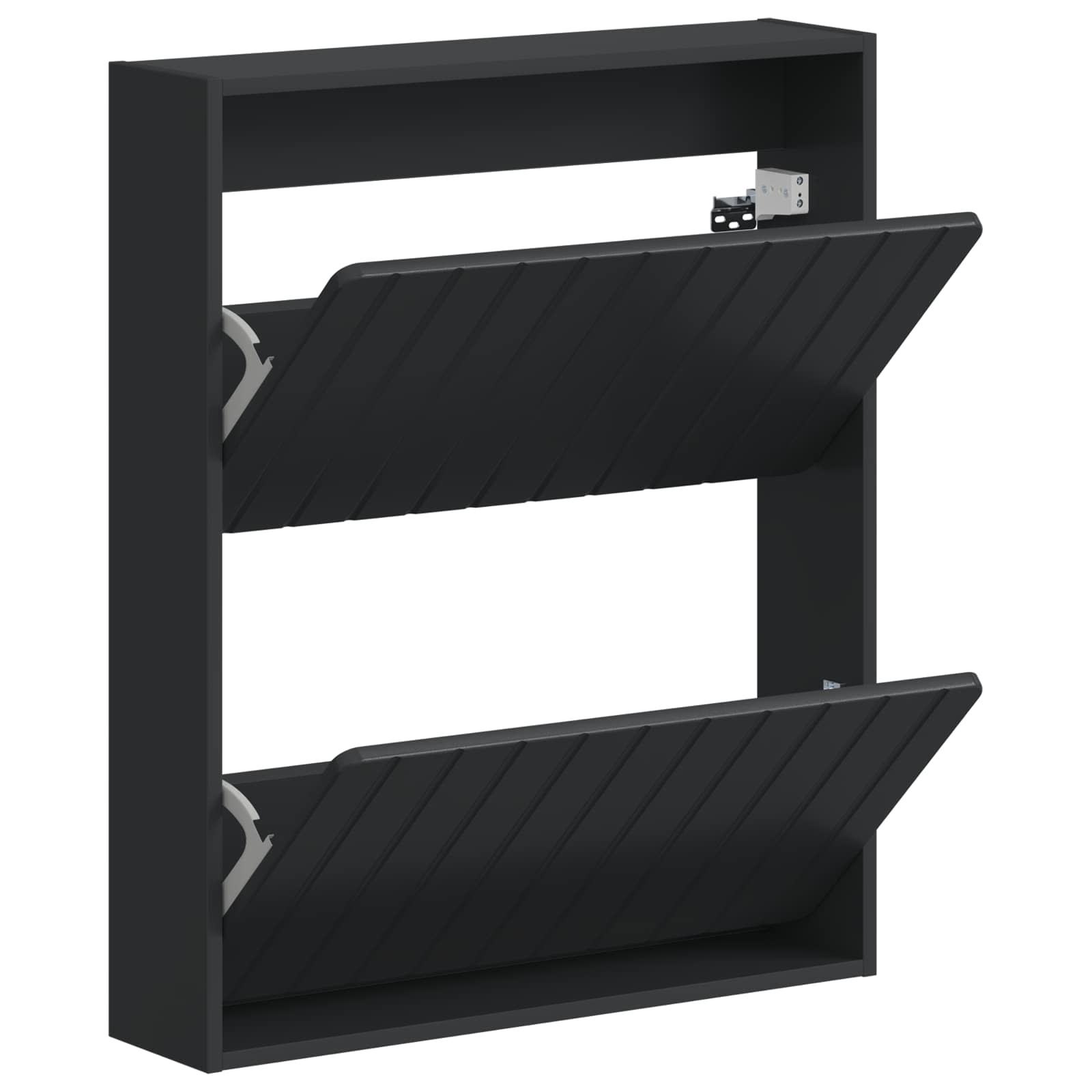 vidaXL Wandgemonteerde Schoenkast ZWOLLE 71 x 17 x 86 cm Bewerkt hout