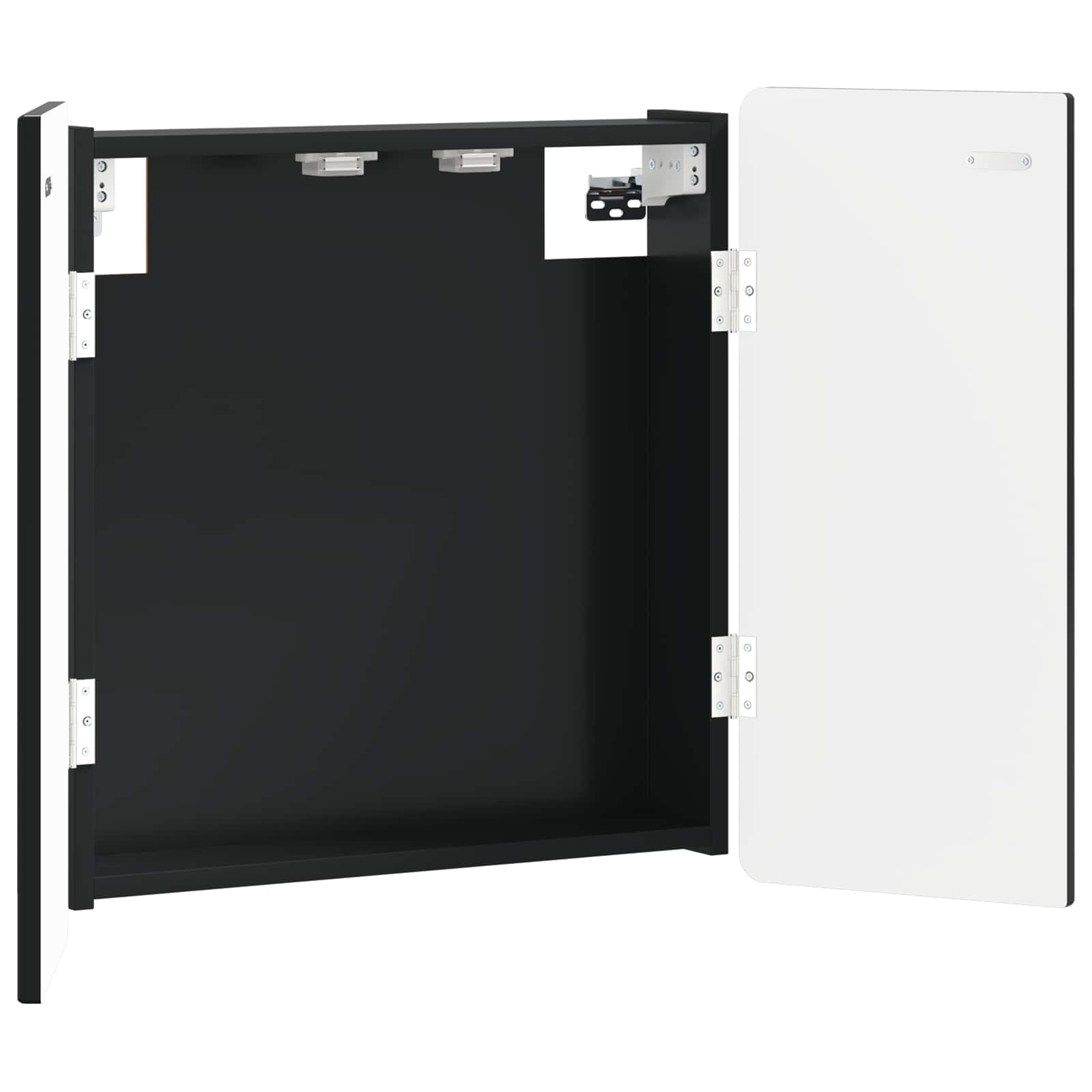 vidaXL Dartbord Kabinet ZWOLLE Wit 52,5 x 10,5 x 57,5 cm Bewerkt hout