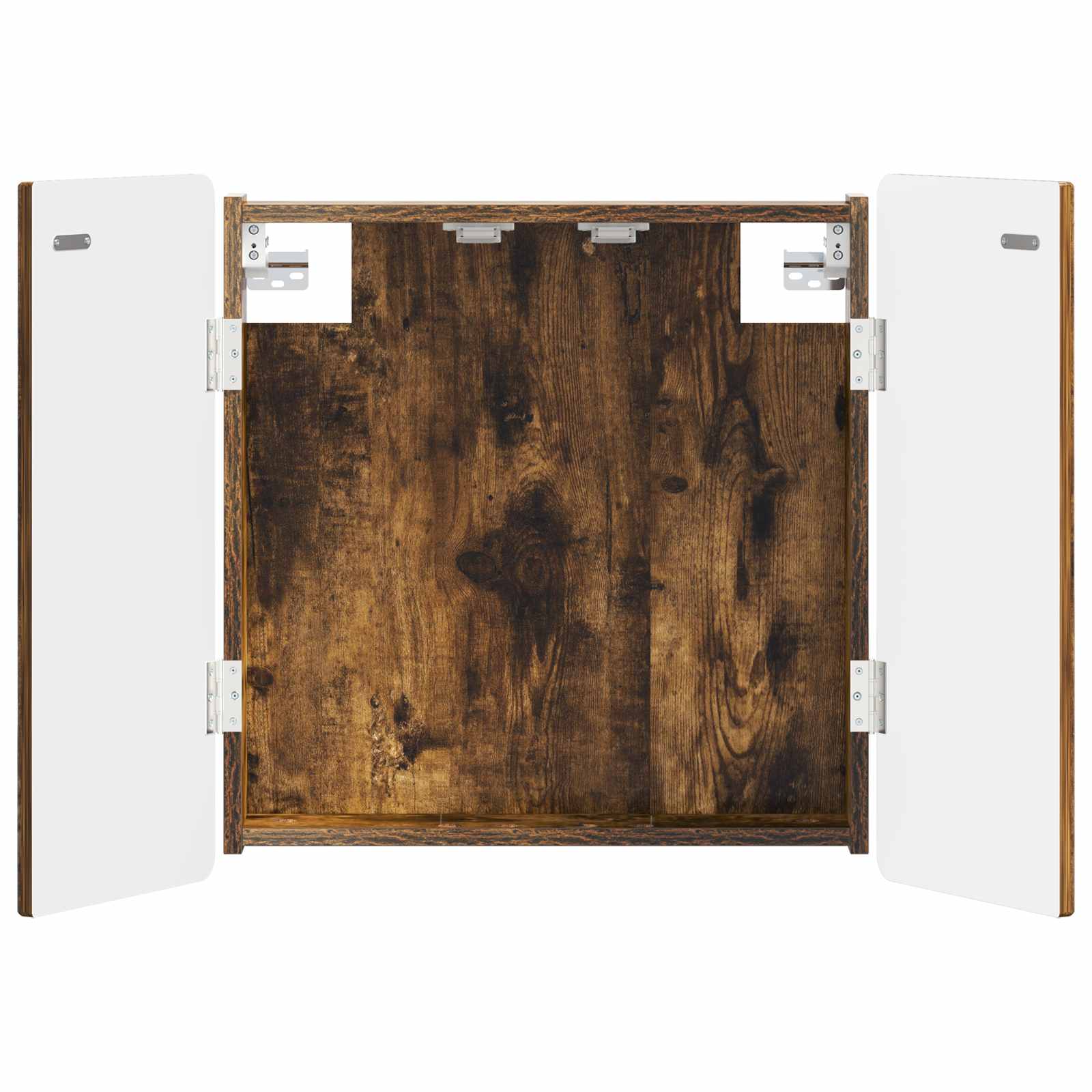 vidaXL Dartbord Kabinet ZWOLLE Wit 52,5 x 10,5 x 57,5 cm Bewerkt hout