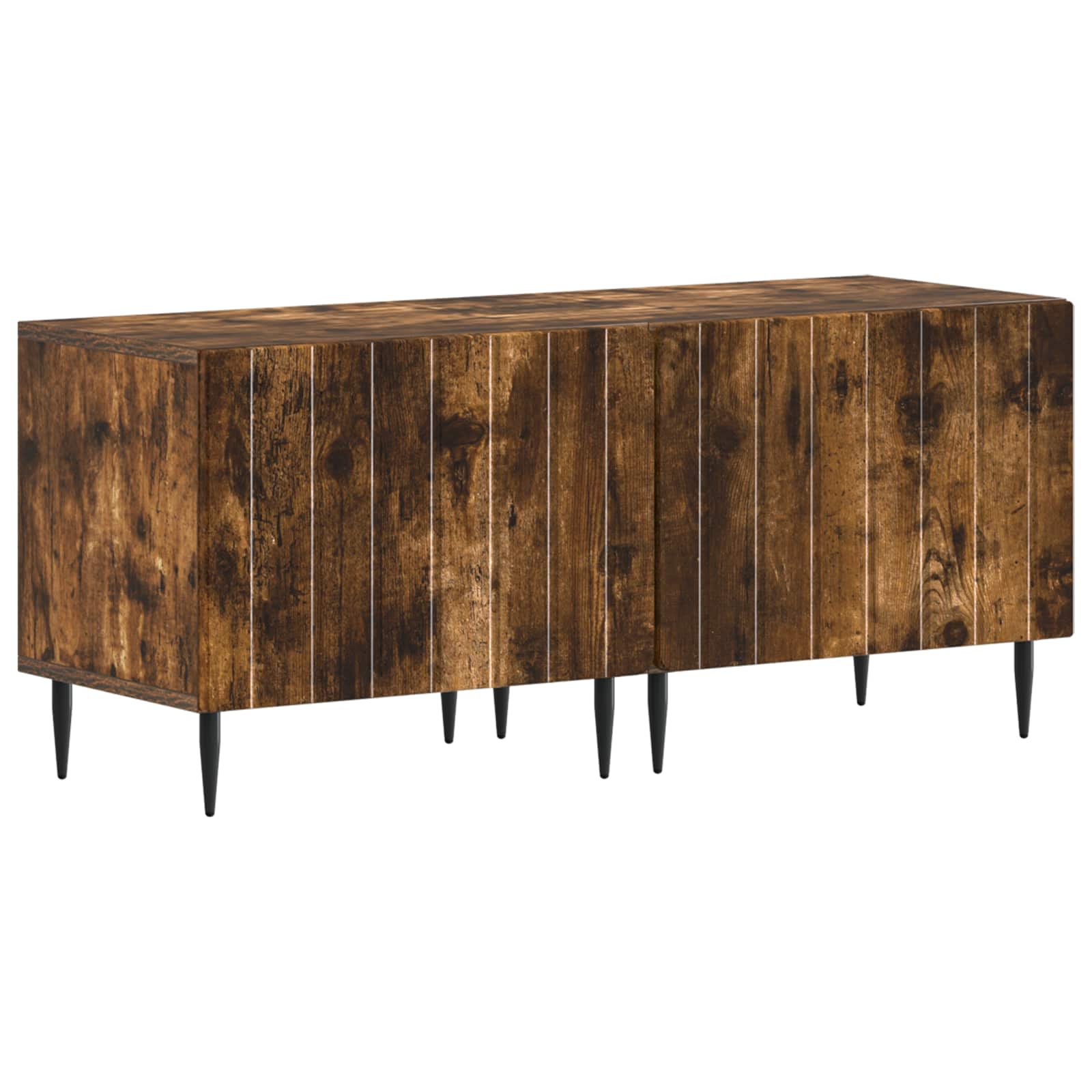 vidaXL Tv-meubel Wit Bewerkt hout