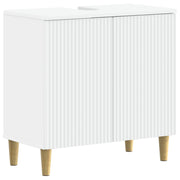 vidaXL Badkamer wastafelkast ARNHEM Wit 59,5 x 31,5 x 59 cm