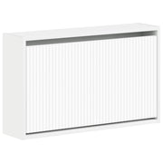 vidaXL Wandgemonteerde Schoenkast ARNHEM 71 x 17 x 43 cm Bewerkt hout