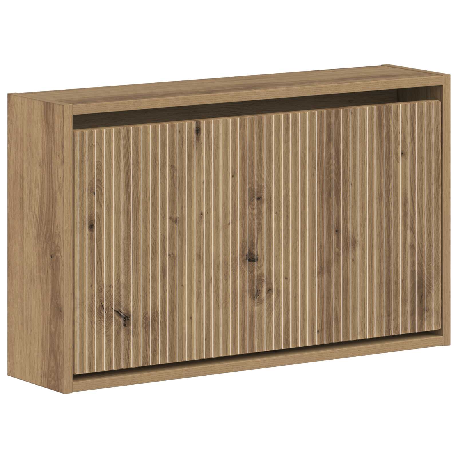 vidaXL Wandgemonteerde Schoenkast ARNHEM 71 x 17 x 43 cm Bewerkt hout