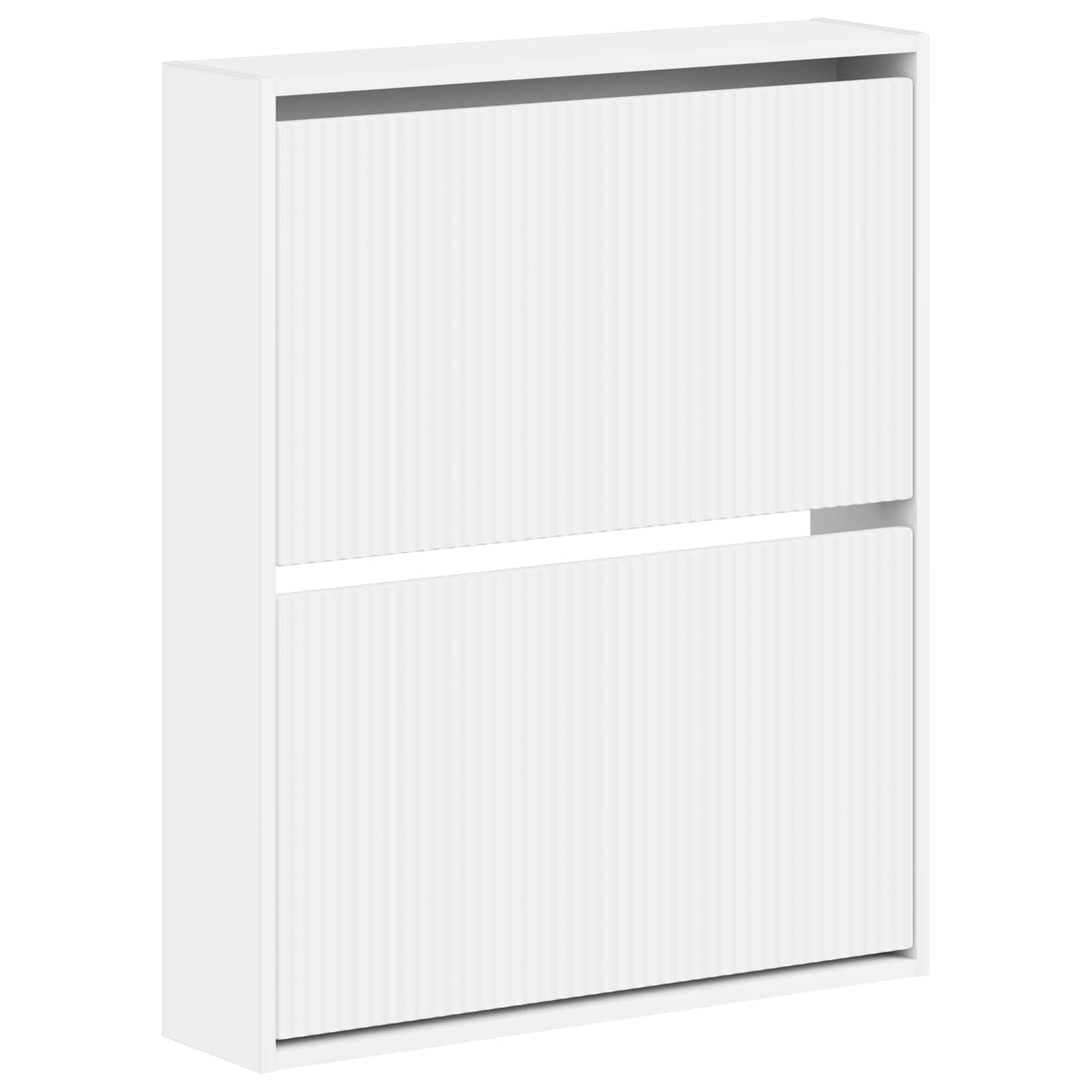 vidaXL Wandgemonteerde Schoenkast ARNHEM 71 x 17 x 86 cm Bewerkt hout
