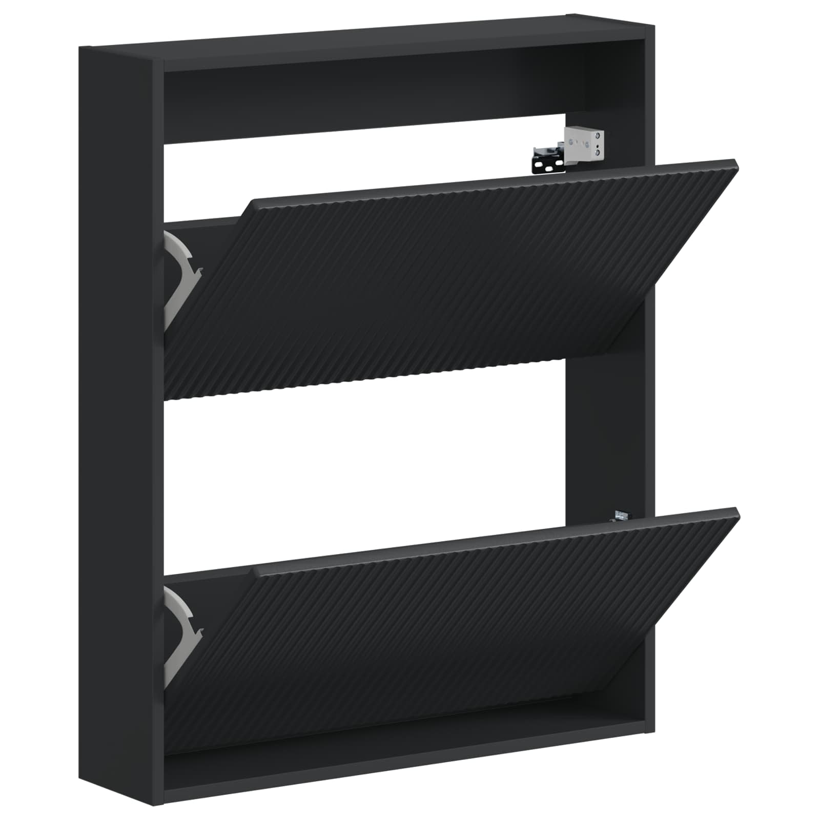 vidaXL Wandgemonteerde Schoenkast ARNHEM 71 x 17 x 86 cm Bewerkt hout