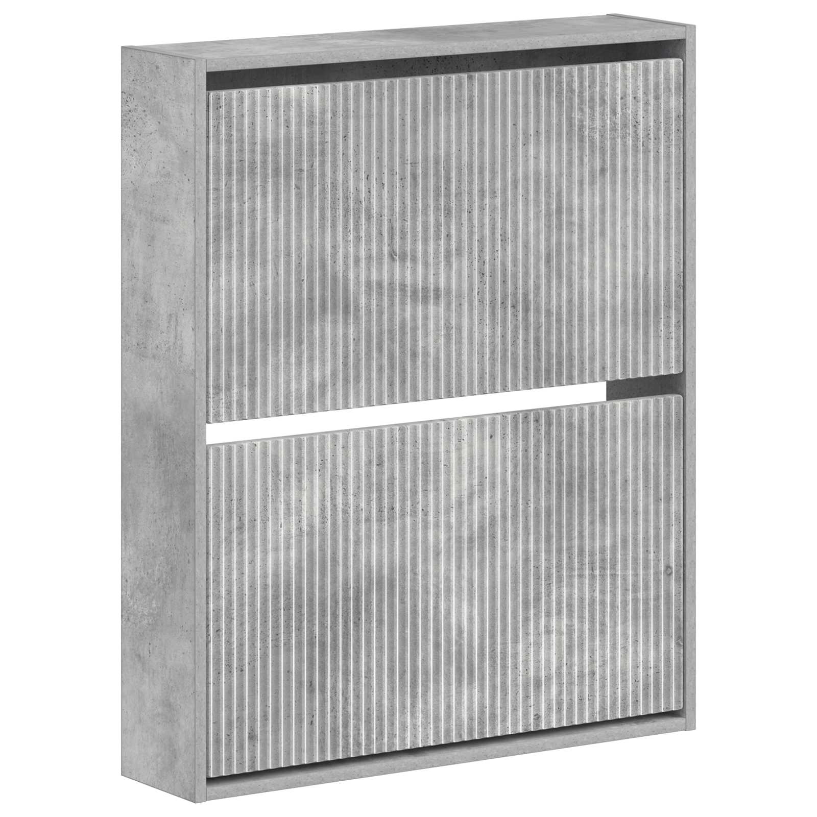 vidaXL Wandgemonteerde Schoenkast ARNHEM 71 x 17 x 86 cm Bewerkt hout
