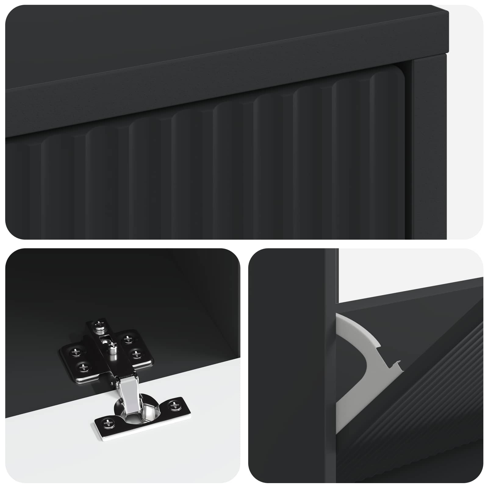 vidaXL Schoenenkast ARNHEM 78 x 24 x 103 cm Bewerkt hout Wit