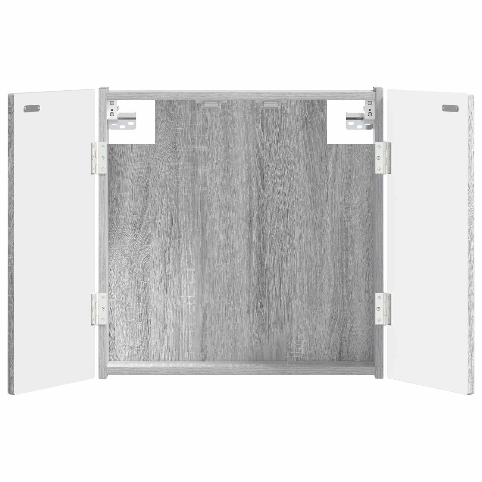 vidaXL Dartbord Kabinet ARNHEM Wit 52,5 x 10,5 x 53,5 cm Bewerkt hout