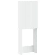 vidaXL Toiletkast ARNHEM Wit 66 x 25,5 x 190 cm Bewerkt hout
