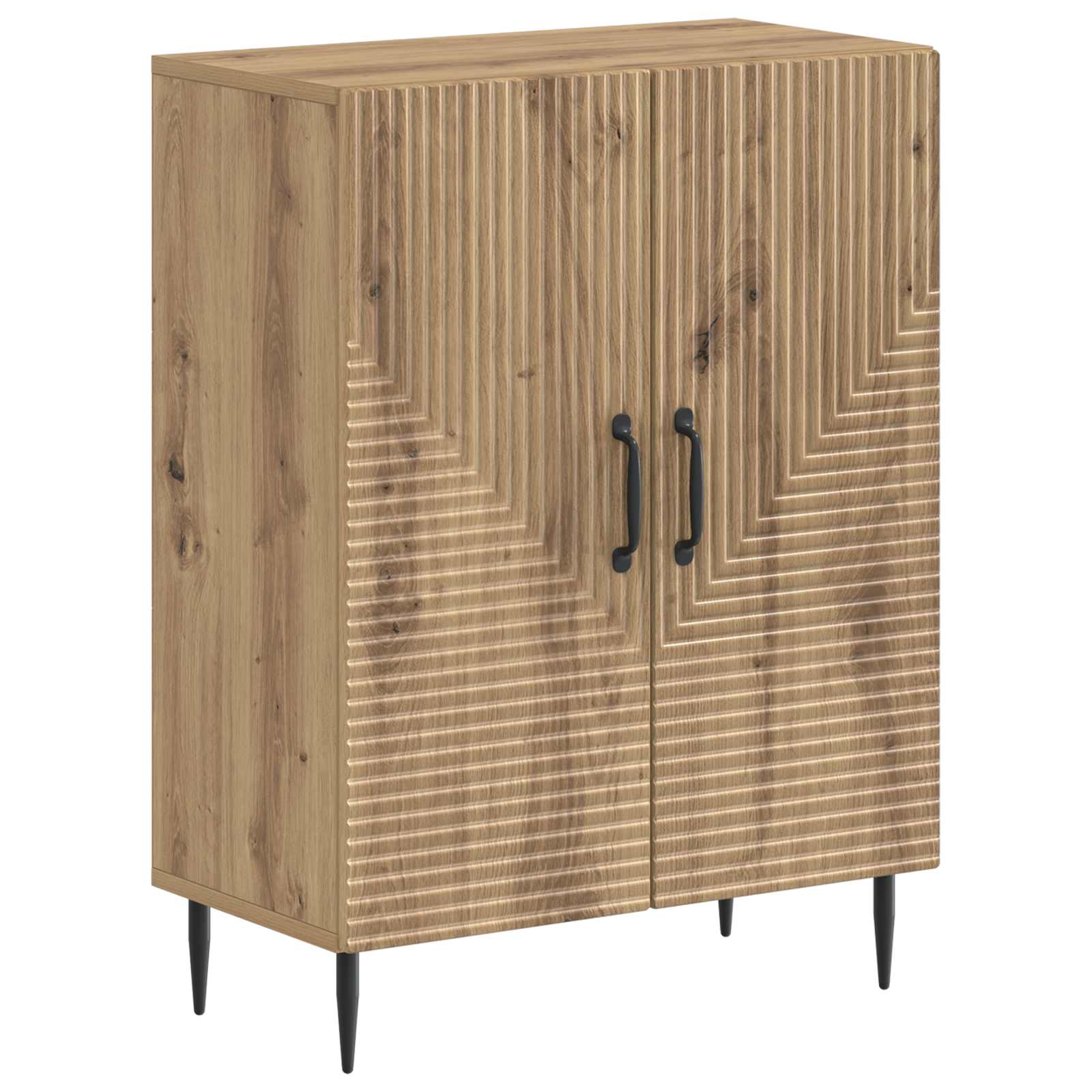 vidaXL Badkamer Opbergkast HAARLEM Wit 59,5 x 31 x 80 cm Bewerkt hout