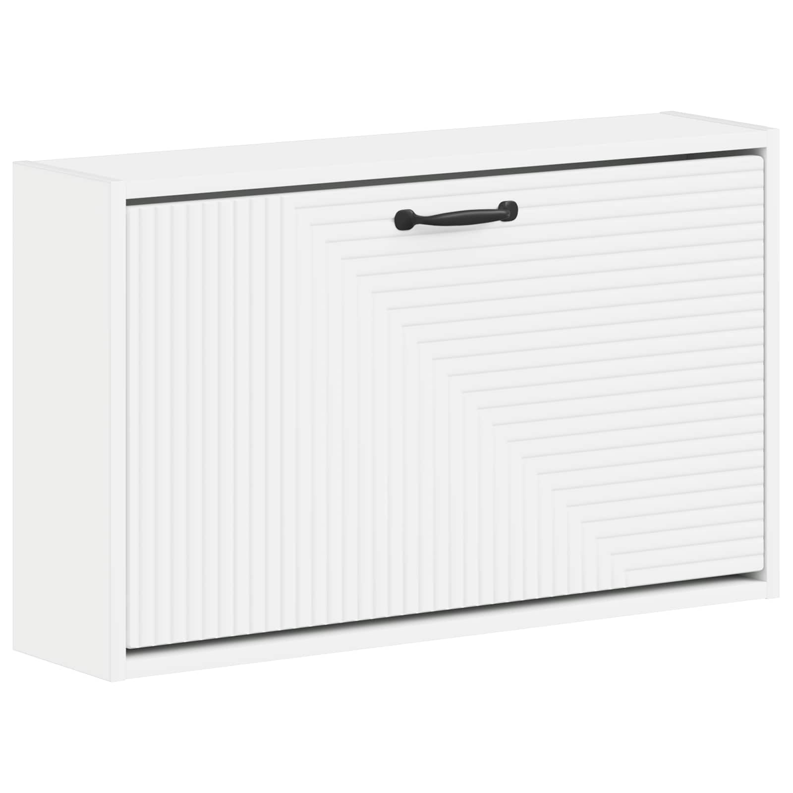 vidaXL Wandgemonteerde Schoenkast HAARLEM 71 x 17 x 43 cm Bewerkt hout