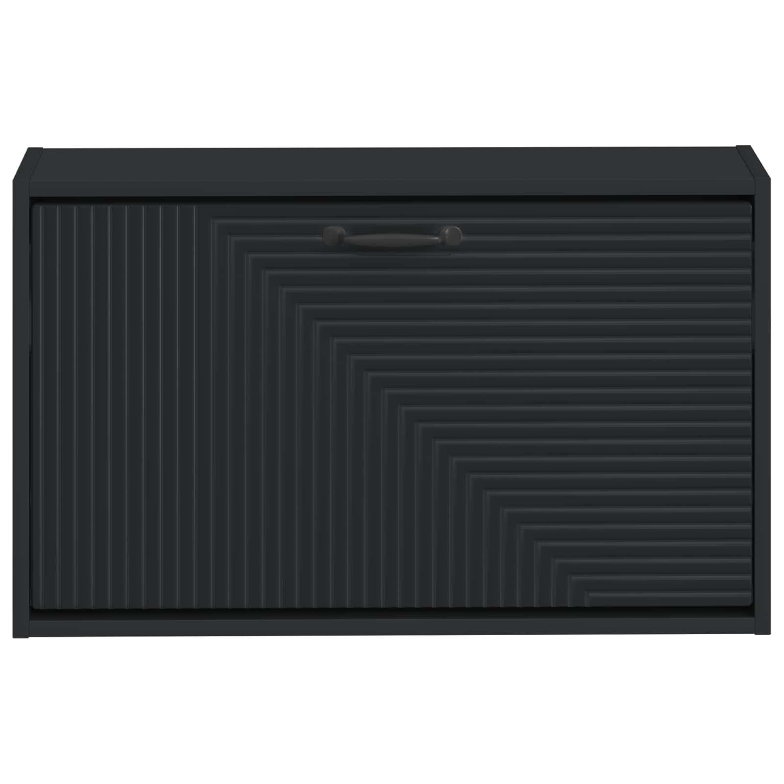 vidaXL Wandgemonteerde Schoenkast HAARLEM 71 x 17 x 43 cm Bewerkt hout