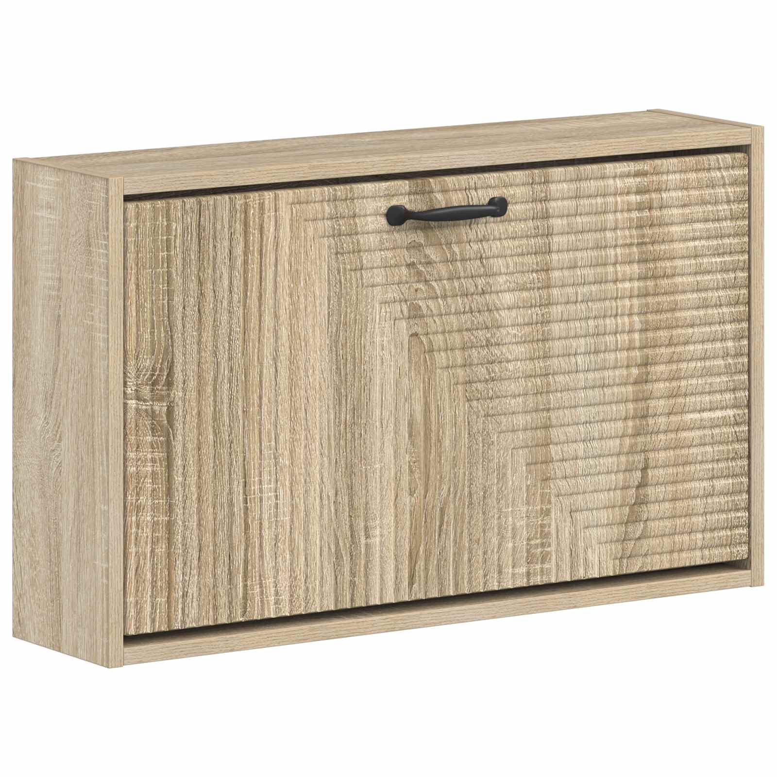 vidaXL Wandgemonteerde Schoenkast HAARLEM 71 x 17 x 43 cm Bewerkt hout