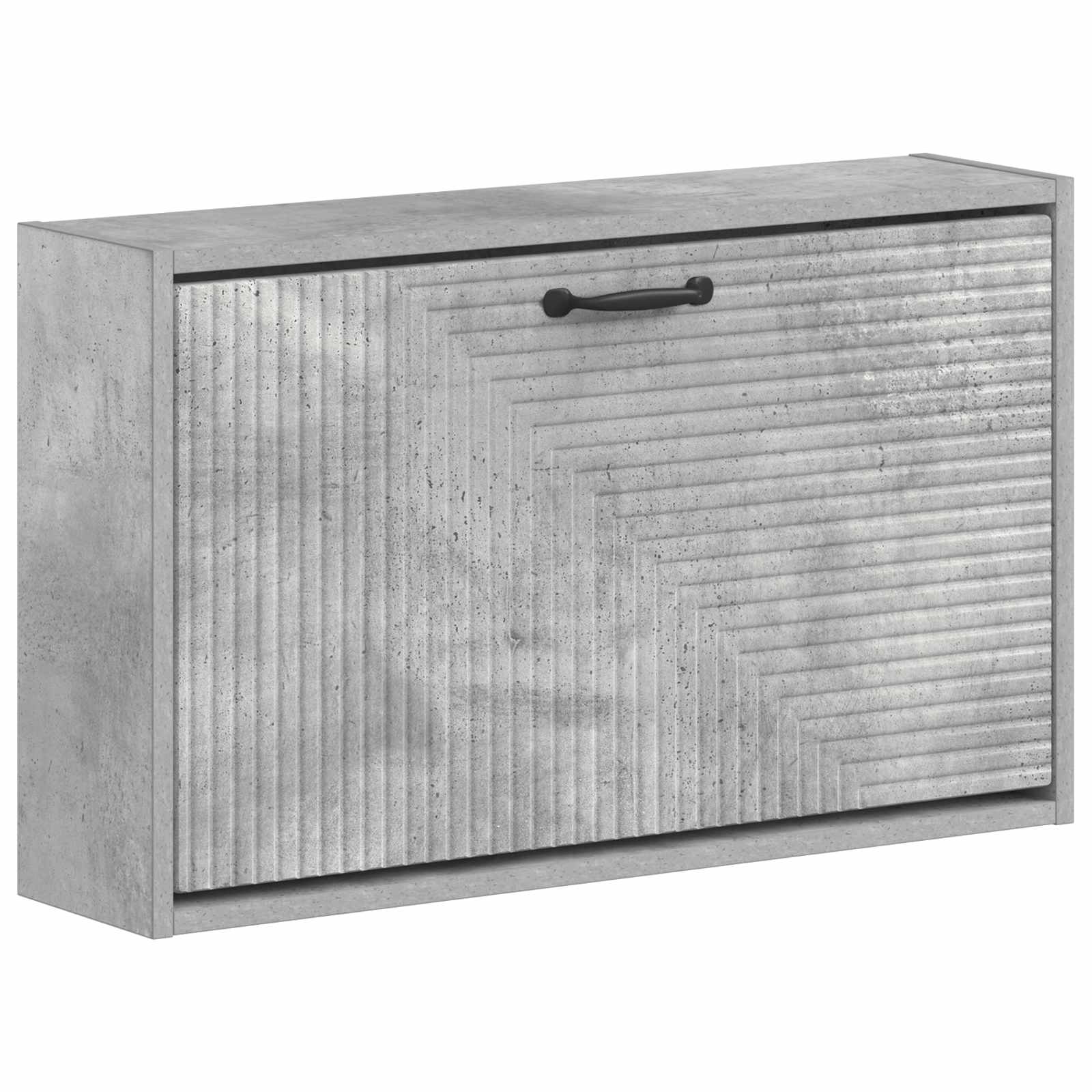 vidaXL Wandgemonteerde Schoenkast HAARLEM 71 x 17 x 43 cm Bewerkt hout