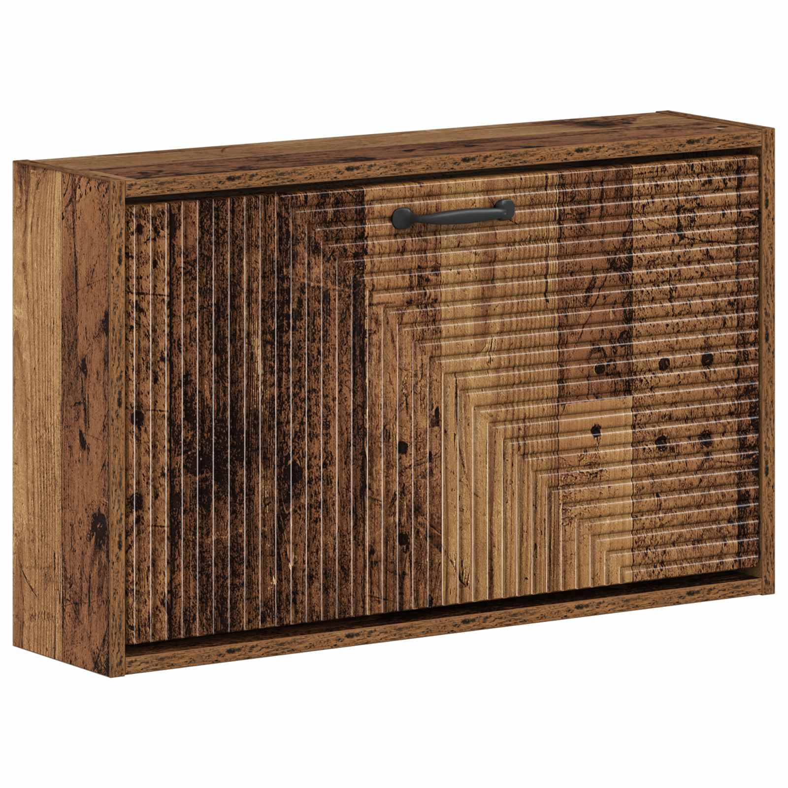 vidaXL Wandgemonteerde Schoenkast HAARLEM 71 x 17 x 43 cm Bewerkt hout