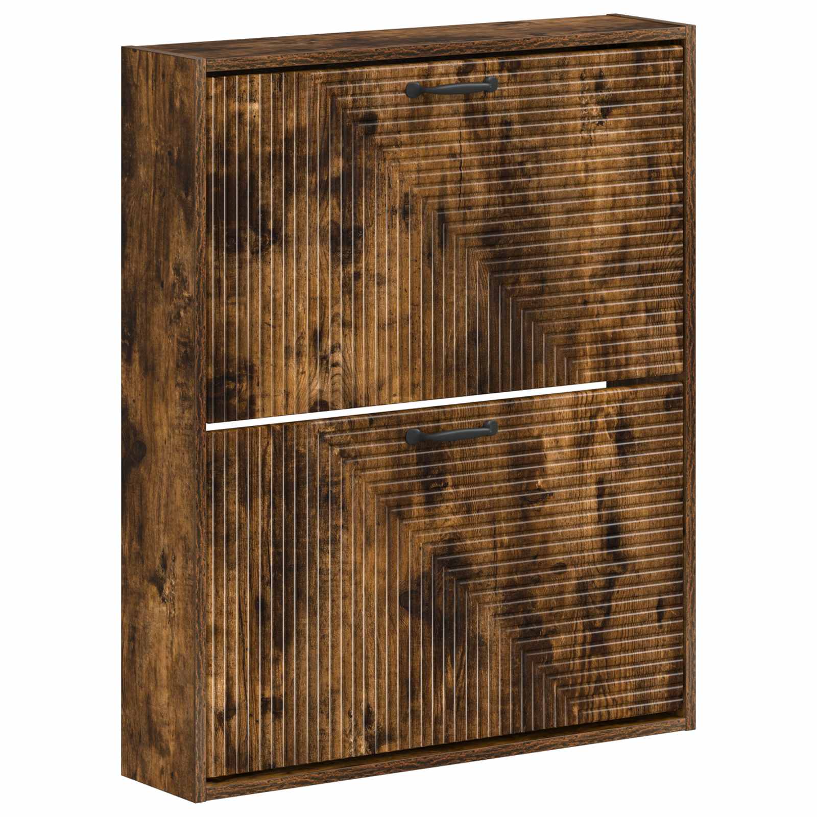 vidaXL Wandgemonteerde Schoenkast HAARLEM 71 x 17 x 86 cm Bewerkt hout