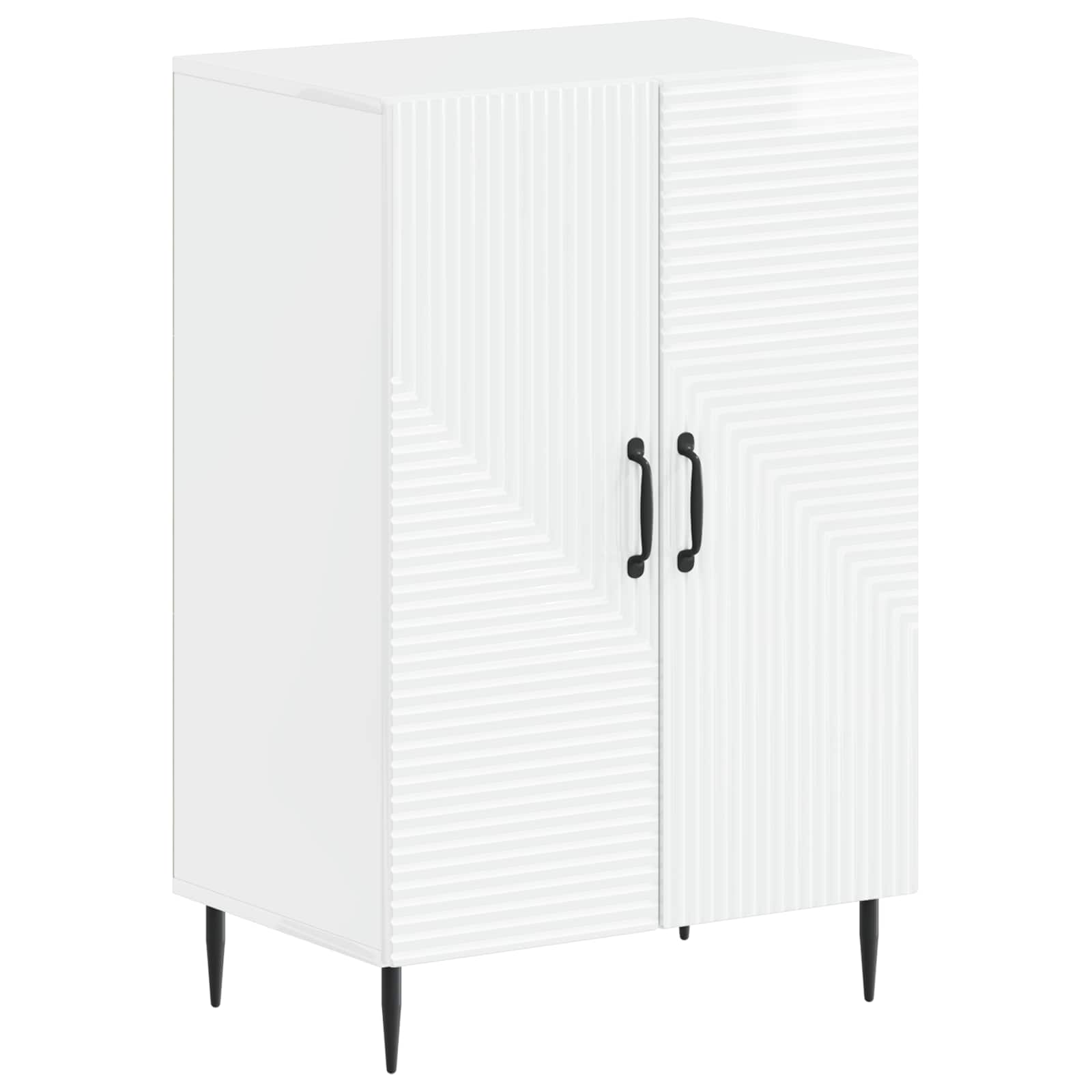 vidaXL Schoenenkast HAARLEM 59,5 x 39,5 x 89,5 cm Bewerkt hout Wit