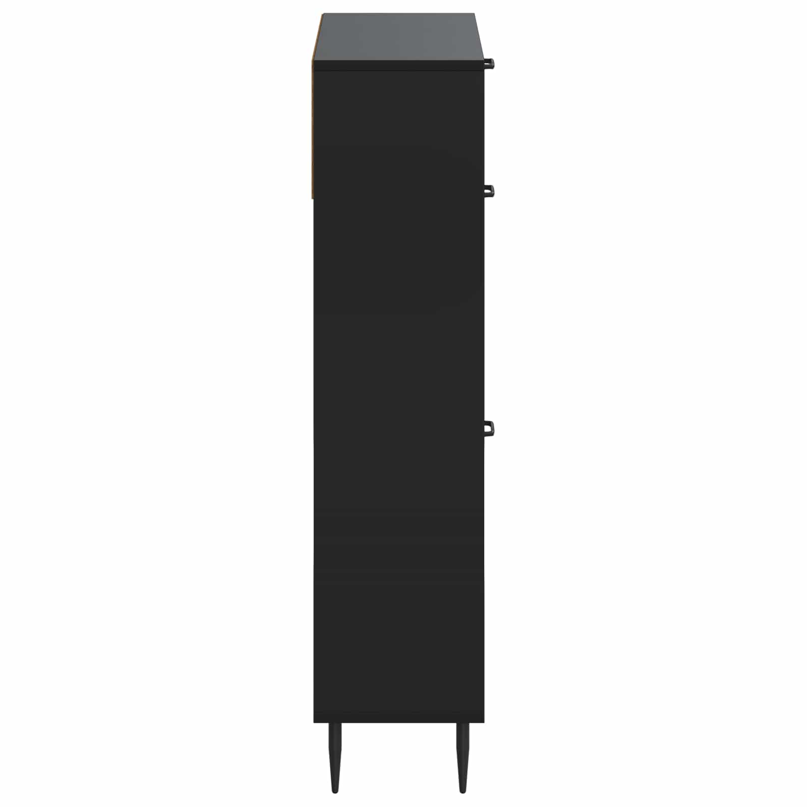 vidaXL Schoenenkast HAARLEM 78 x 24 x 103 cm Bewerkt hout Wit