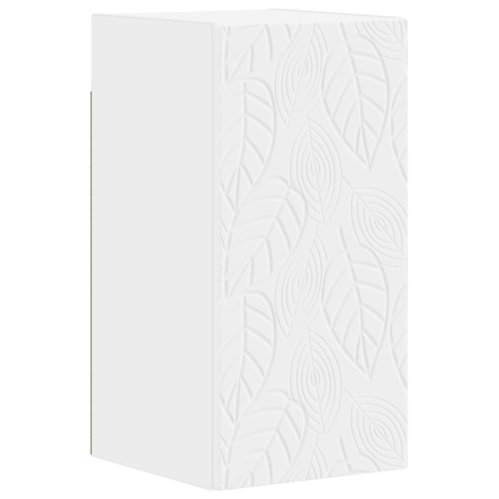 vidaXL Badkamer wandkast DELFT Wit 30 x 31 x 59 cm Bewerkt hout