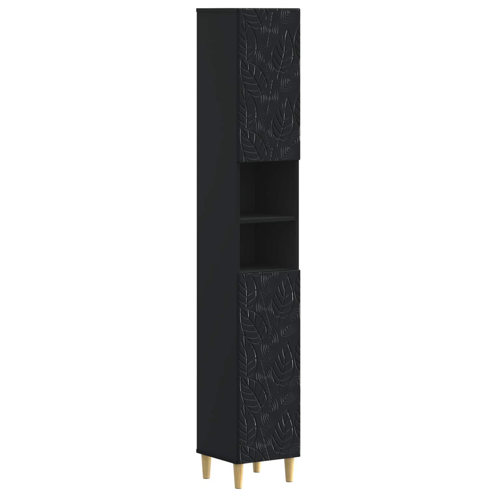 vidaXL Badkamerkast met Open Plank DELFT Wit 30 x 31 x 190 cm