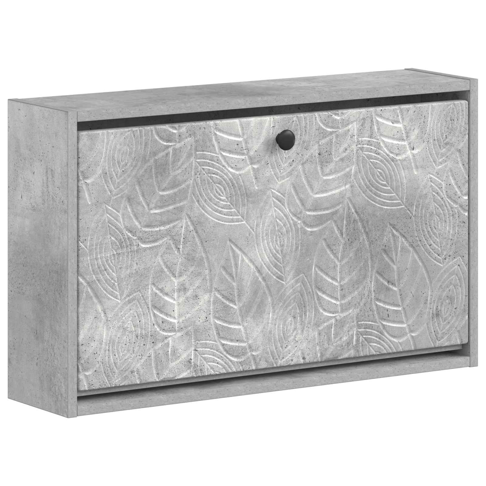 vidaXL Wandgemonteerde Schoenkast DELFT 71 x 17 x 43 cm Bewerkt hout