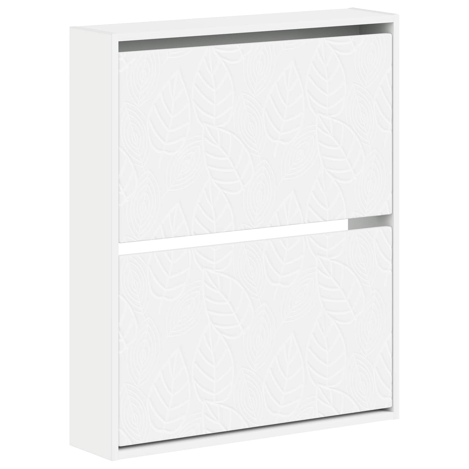 vidaXL Wandgemonteerde Schoenkast DELFT 71 x 17 x 86 cm Bewerkt hout