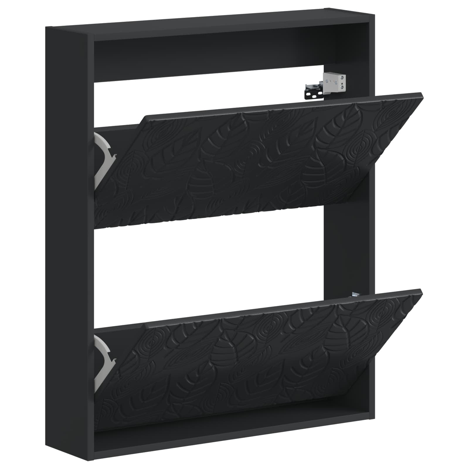 vidaXL Wandgemonteerde Schoenkast DELFT 71 x 17 x 86 cm Bewerkt hout