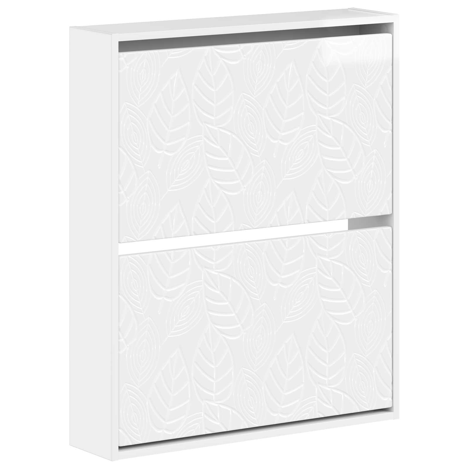 vidaXL Wandgemonteerde Schoenkast DELFT 71 x 17 x 86 cm Bewerkt hout