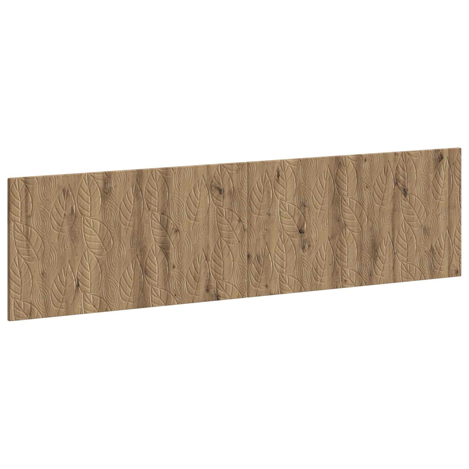 vidaXL Wandgemonteerd Hoofdeinde DELFT Wit Bewerkt hout