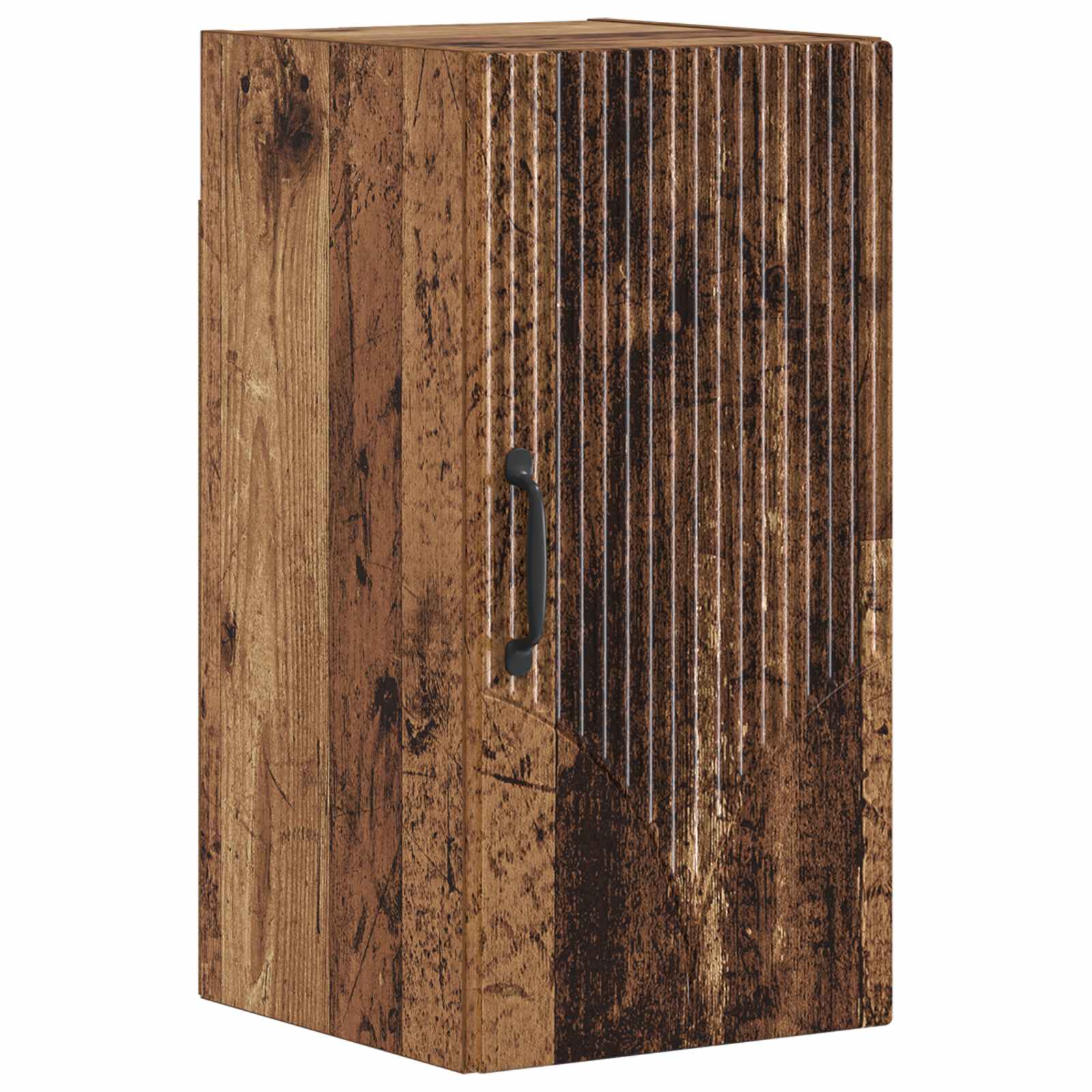 vidaXL Badkamer wandkast HOORN Wit 30 x 31 x 59 cm Bewerkt hout